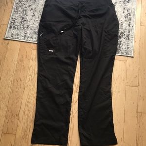 Grey’s Anatomy pants with flexible waist.